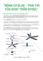 Quạt trần GCOOL INFINITY 02 RL 2 cánh - Ảnh 4