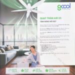 Quạt trần GCOOL AIR 05 RL 5 cánh - Ảnh 4