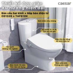 Bon cau thong minh CAESAR CD1320 TAF512H nap rua dien tu 1