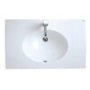 Bản vẽ kĩ thuật chậu lavabo CAESAR LF5026 đặt bàn