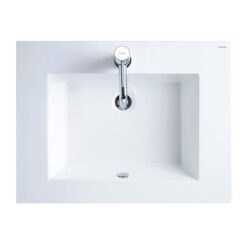 Bản vẽ kĩ thuật chậu lavabo CAESAR LF5030 đặt bàn