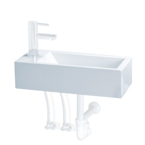 Chậu lavabo đặt bàn CAESAR LF5239L treo tường