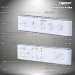 Nắp bồn cầu thông minh CAESAR TAF610H - Ảnh 7