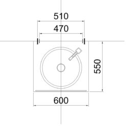 ban ve kich thuoc Chau lavabo dat ban CAESAR LF5038