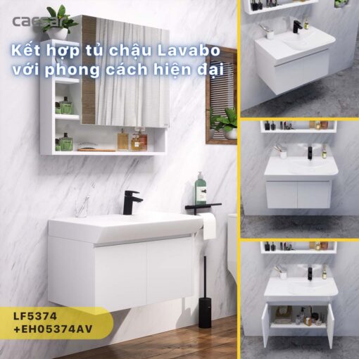 tinh nang Ban ve ki thuat chau lavabo CAESAR LF5374 dat ban 4