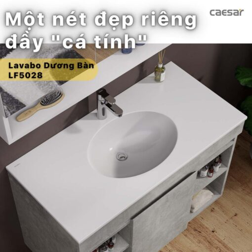 tinh nang Chau lavabo dat ban CAESAR LF5028 1