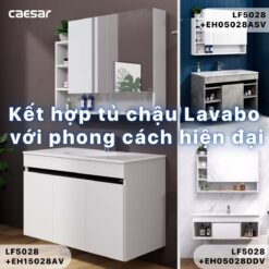 tinh nang Chau lavabo dat ban CAESAR LF5028 3