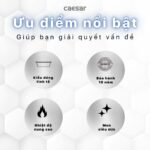 Chậu lavabo đặt bàn CAESAR LF5038 - Ảnh 8