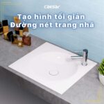 Chậu lavabo đặt bàn CAESAR LF5038 - Ảnh 9