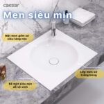 Chậu lavabo đặt bàn CAESAR LF5038 - Ảnh 10