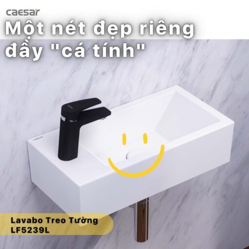 tinh nang Chau lavabo dat ban CAESAR LF5239L treo tuong 1