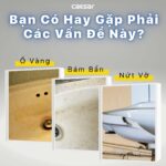Chậu lavabo đặt bàn CAESAR LF5239L treo tường - Ảnh 5