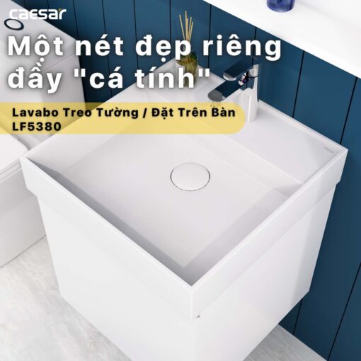 tinh nang Chau lavabo dat ban CAESAR LF5380 1