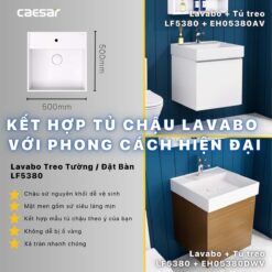 tinh nang Chau lavabo dat ban CAESAR LF5380 3