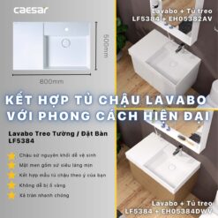 tinh nang Chau lavabo dat ban CAESAR LF5384 3