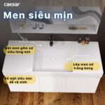 Chậu lavabo đặt bàn CAESAR LF5386 - Ảnh 10