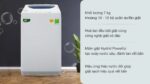 Máy giặt Toshiba AW-A800SV (WB) 7kg - Ảnh 2