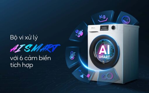 AI may May giat Casper WF D8VWR1 8 Kg long ngang inverter