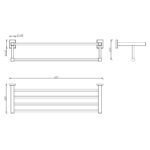 Giá treo khăn AMERICAN STANDARD FFAS0495CS - Ảnh 2