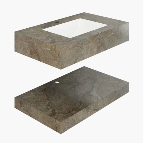 Bộ bàn đá lavabo VIGLACERA US8-9GP05 2 tầng