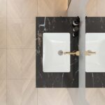 Bộ bàn đá lavabo VIGLACERA VI12-9GP01 2 tầng - Ảnh 7