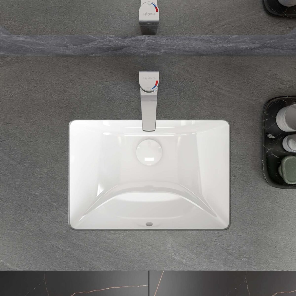 Chậu lavabo âm bàn VIGLACERA TS1 - Ảnh 6