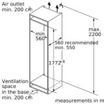 Tủ đông BOSCH GIN81AEF0 âm 212L serie 6 - Ảnh 2