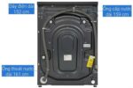 Máy giặt sấy Toshiba TWD-T21BU140UWV(MG) Inverter 13kg 8kg - Ảnh 9