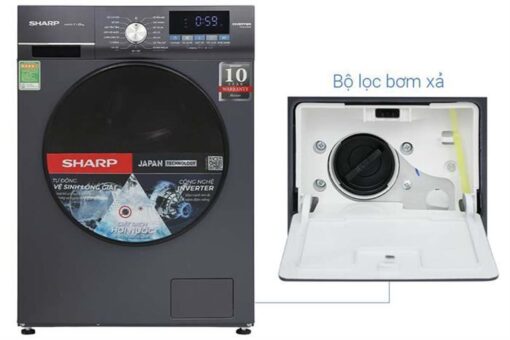 May Giat Sharp ES FM110CB DG 11Kg Inverter 7