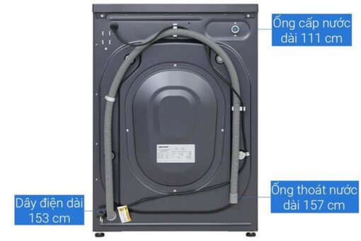 May Giat Sharp ES FM110CB DG 11Kg Inverter 8