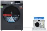 Máy giặt Sharp ES-FM90CB-DG 9kg Inverter - Ảnh 7