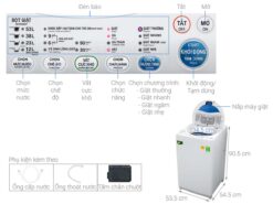 May Giat Toshiba AW A800SV WB 7Kg 5