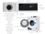 Máy giặt Toshiba TW-BK95S2V(WK) Inverter 8.5kg - Ảnh 6
