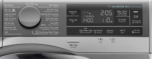 May giat Electrolux EWF1142BESA UltimateCare 11Kg long ngang 3