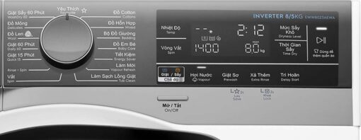 May giat say Electrolux EWW8023AEWA giat 8Kg say 5Kg long ngang inverter 3