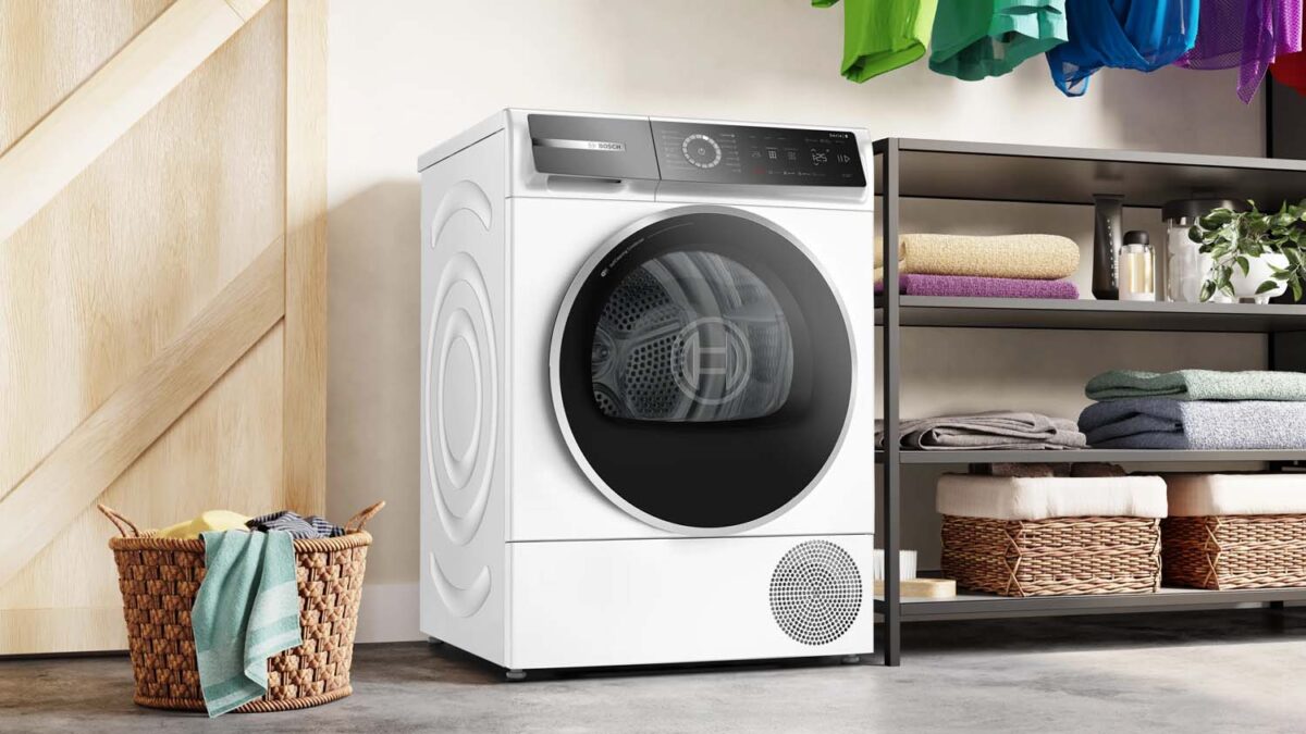 Máy sấy quần áo BOSCH WQB245B0SG Serie 8 Heat pump 9Kg - Ảnh 3