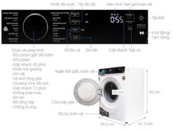 THONG SO KY THUAT May Giat Toshiba TW BH95M4V WK Inverter 8.5Kg 5