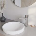 Vòi lavabo VIGLACERA VG136.1 cổ cao nóng lạnh - Ảnh 4