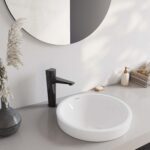 Vòi lavabo VIGLACERA VG136.1 cổ cao nóng lạnh - Ảnh 7