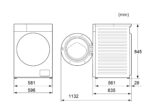 Máy giặt Panasonic NA-26CVX1AVT 13kg Inverter - Ảnh 2