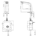 Vòi lavabo AMERICAN STANDARD WF-3008 1130080000 AccuStream cảm ứng - Ảnh 2