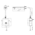 Vòi lavabo AMERICAN STANDARD WF-3041 1130410000 cảm ứng âm tường - Ảnh 2