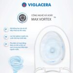 Bồn cầu 1 khối VIGLACERA V823 nắp êm - Ảnh 3