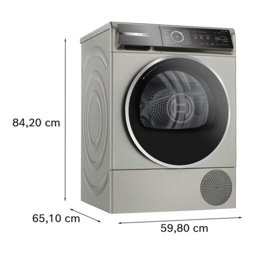 kich thuoc May say quan ao BOSCH WQB246CX0 9Kg Serie 8