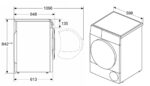 Máy sấy quần áo BOSCH WQG245040 9Kg Serie 6 - Ảnh 2