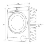 Máy giặt sấy Electrolux EWW1343R7WC 13kg 9kg inverter - Ảnh 2