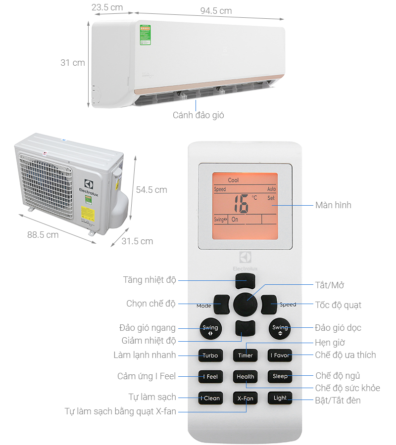 Máy lạnh Electrolux ESV18CRR-C2 giá tốt, có trả góp