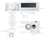 Máy giặt Samsung WW80T3020WW/SV AI Inverter 8kg - Ảnh 3