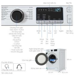 thong so ky thuat May Giat Samsung WW95T4040CESV Inverter 95Kg