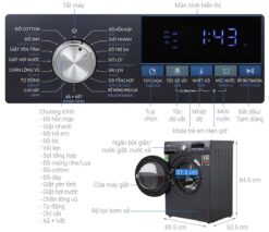 thong so ky thuat May Giat Sharp ES FM90CB SB 9Kg Inverter 8